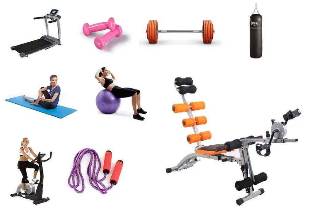 Các dụng cụ, thiết bị tập gym