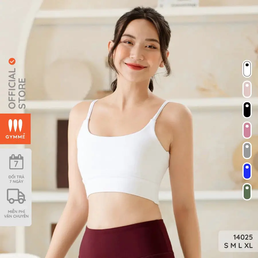 Áo sport bra 2 dây tập gym, yoga cho nữ