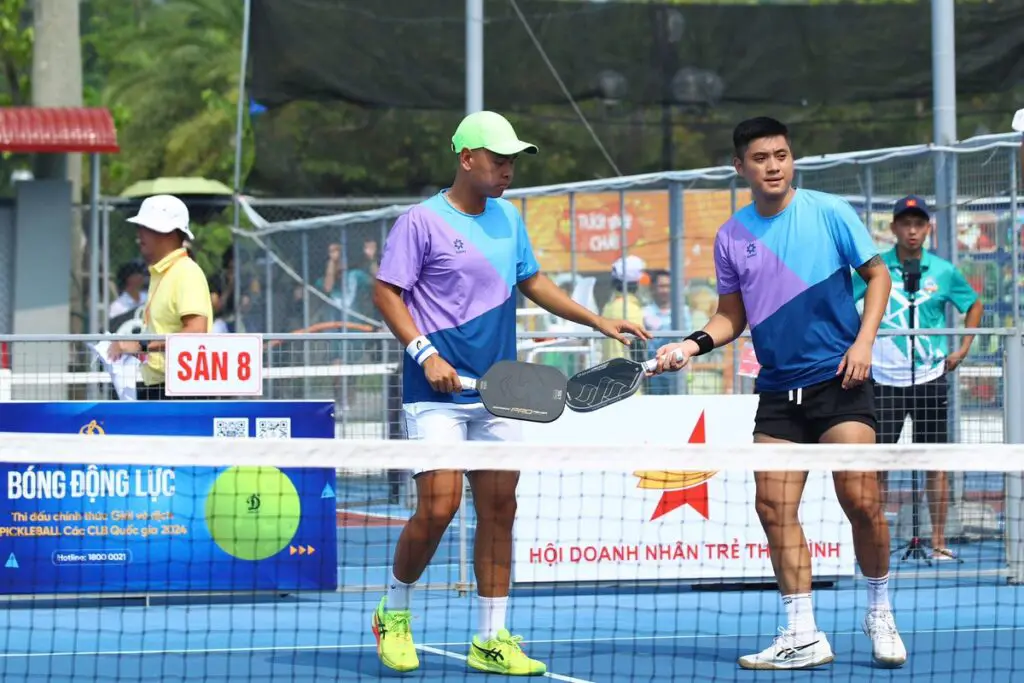 Giải pickleball các câu lạc bộ quốc gia 2024 thu hút 350 vận động viên đến từ 61 câu lạc bộ trên cả nước tham gia tranh tài - Ảnh: BTC